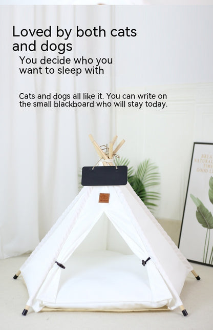 Pet Tent Cat House Removable And Washable