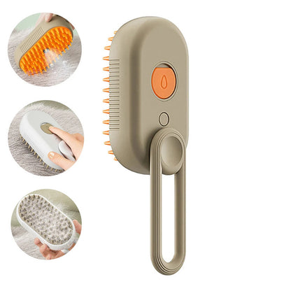 Cat & Dog Steam Brush 3 In 1