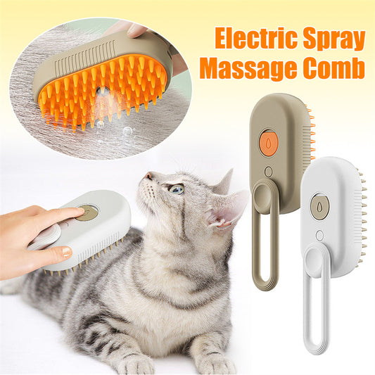 Cat & Dog Steam Brush 3 In 1