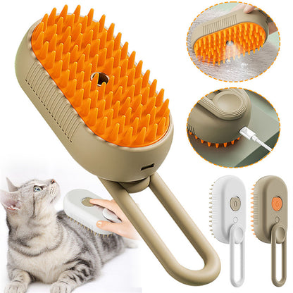Cat & Dog Steam Brush 3 In 1